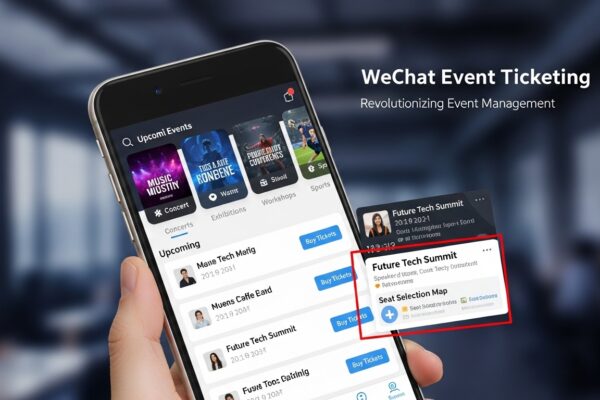 WeChat event ticketing mini program